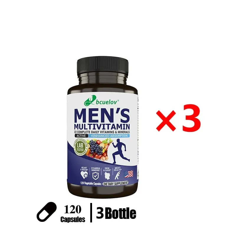 Men’s Multivitamin & Mineral Capsules High Absorption Antioxidant Supplement for Energy Immune Bone Skin & Overall Wellness — image 11