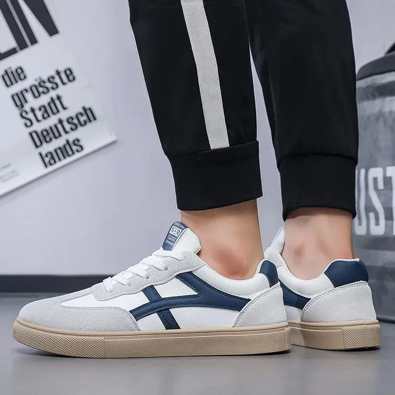 Men's Casual Shoes New Fashion Lightweight Casual Outdoor Walking Shoes Sneakers Anti-slip Flat Men's Shoes — image 2