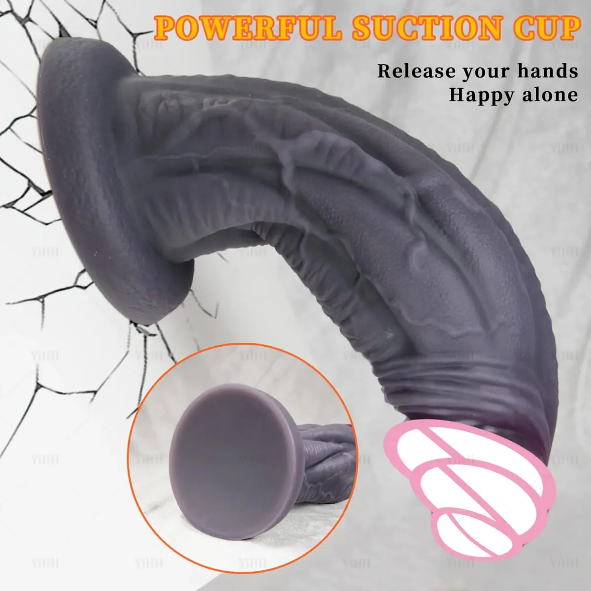 Huge Anal Dildo Buttplug Silicone Anal Plug Masturbator With 4 Sizes Big Dick Prostate Massager G-spot Stimulation Sex Toys 18+ — image 5
