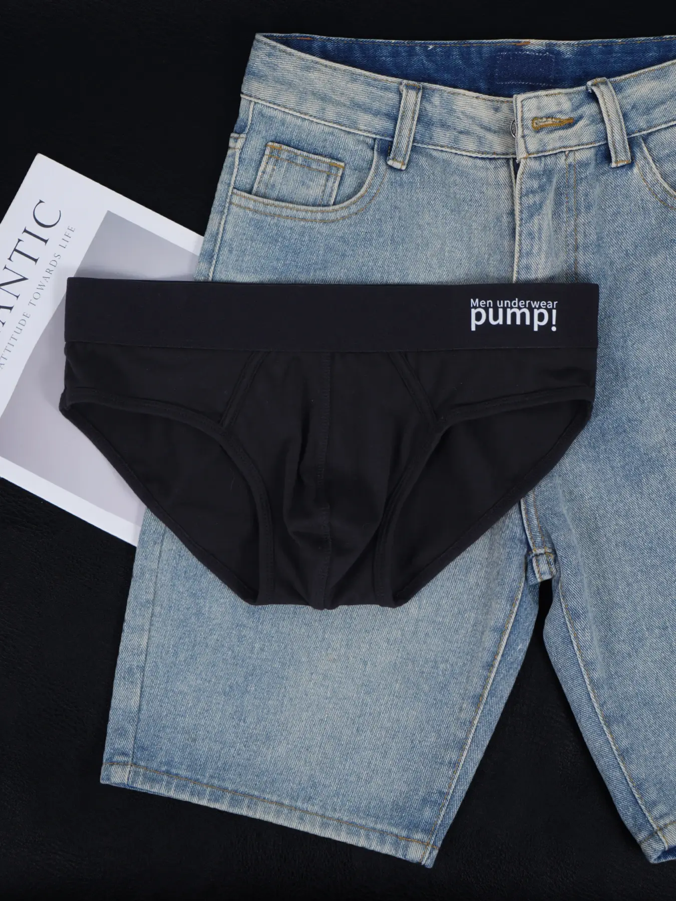 2 PCS Men's Cotton Briefs U Convex Pouch Soft Skin-Friendly Sexy Underwear — image 5
