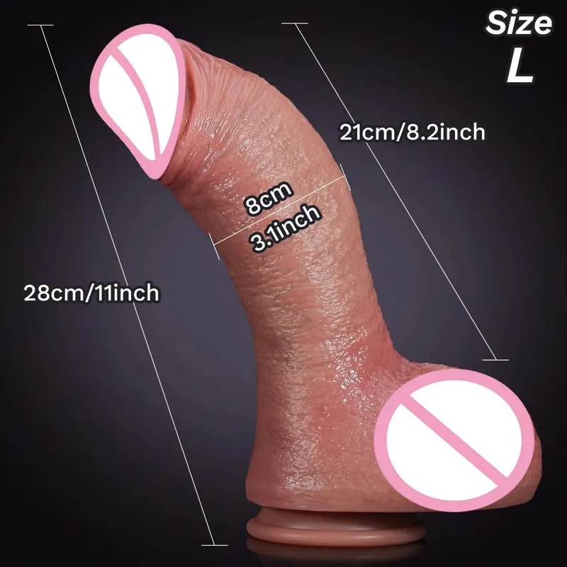 Big Realistic Silicone Dildo with Suction Cup G-Spot Anal Dildos Strapon Dick Butt Plug Masturbat Adult Sex Toys for Man Women