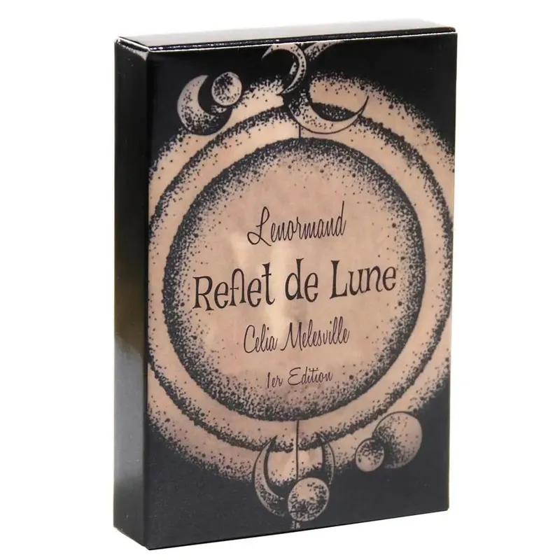 Lenormand Reflet De Lune Lenormand Card Mga Tarot Card Deck Oracle Card Game para sa Pang-adultong Kasayahan Mga Larong Pang-adulto Mga Supplies ng Party Regalo