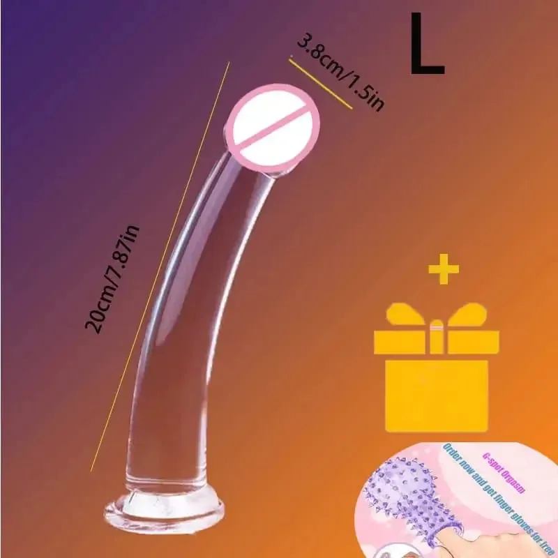 Transparent Realistic Dildo Strong Suction Cup No Vibrator Women Masturbator Anal Realistic Dick Sex Toys For Women Sex Shop 18 — image 13