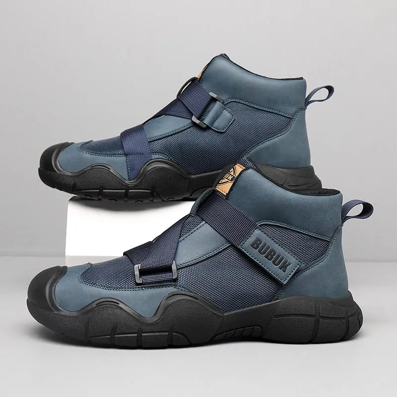Men's Shoes Autumn and Winter Men's Business Casual Shoes New Outdoor Hiking Sports Shoes Youth Basketball Shoes Casual Trendy Shoes Fashion Short Boots