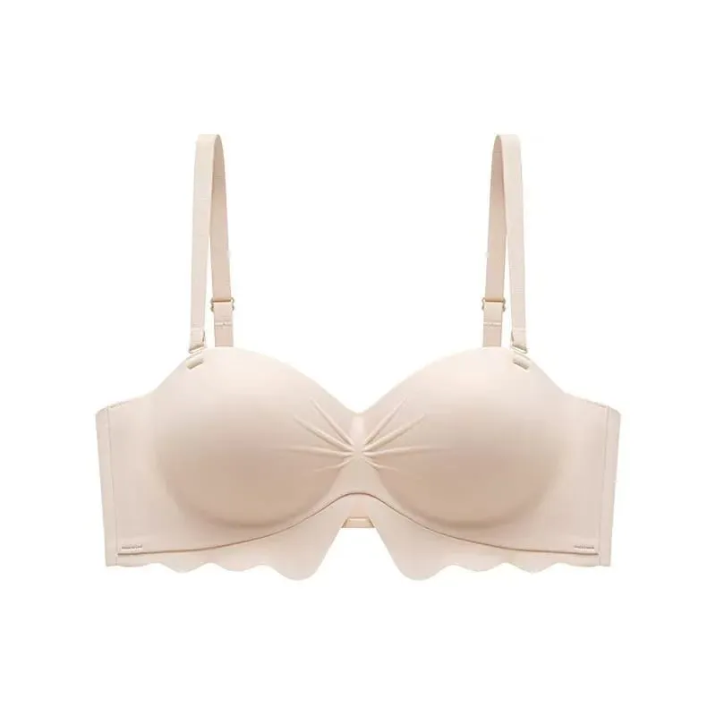 Sexy Seamless Push up Bra No Underwire Small Breast Gathering Anti-sagging Comfortable Lingerie for Women