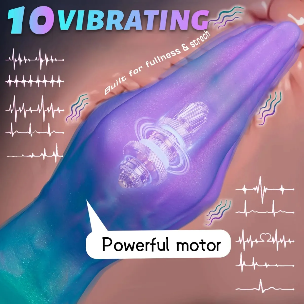 Realistic Fisting Vibrator Anal Plug Remote Control Dildo Thick Penis Vagina Butt Plug G-Spot Massage Adult Sex Toys Men Women