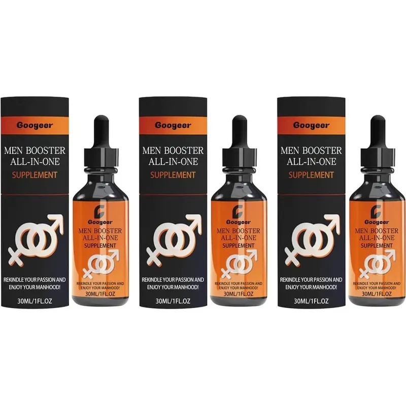 Googeer Men Booster All-in-One Supplement Drops with Maca Root Extract and Kudzu Root Extract for Energy Relaxation 30 ML — image 9