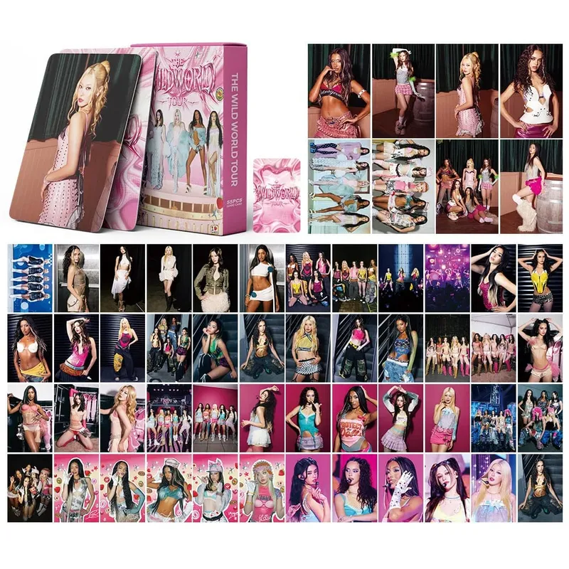 92pcs KATSEYE New Album PINKY UP Photo Card Photocards Stickers Kpop Merch Lomo Cards Set Fans Collection Cards Gifts — image 20
