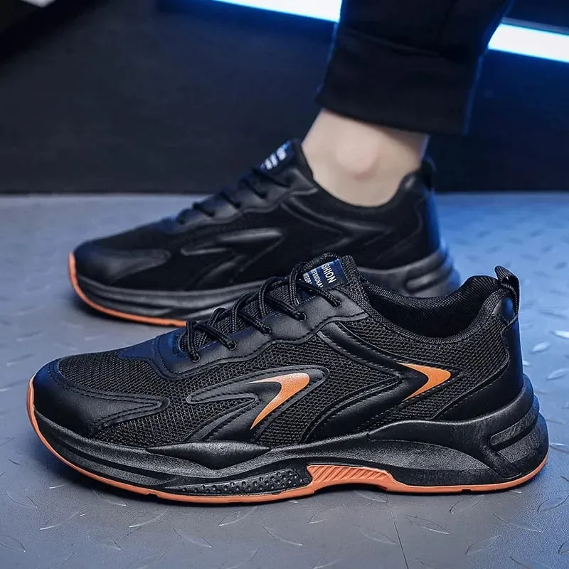 Men's Chunky Dad Shoes 2025 Summer Hot Sale Breathable Casual Shoes for Men with Thick Soles for Students Casual Sneakers — image 6