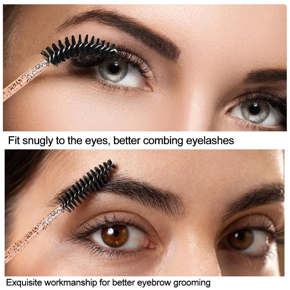 500/1000 stücke Wimpern Pinsel Applikator Großhandel Lash Mascara Wands Pinsel Für Wimpern Verlängerung Augenbraue Spoolies Schönheit Werkzeuge