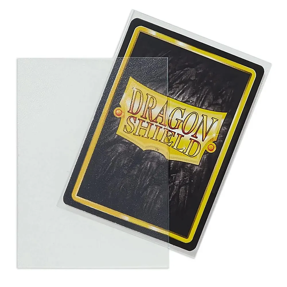 100 PCS/BOX Standard na Sukat ng Dragon Shield Bagong Sleeves 63x88mm Clear Matting Card Covers para sa MTG/PKM Board Game Card Slevee
