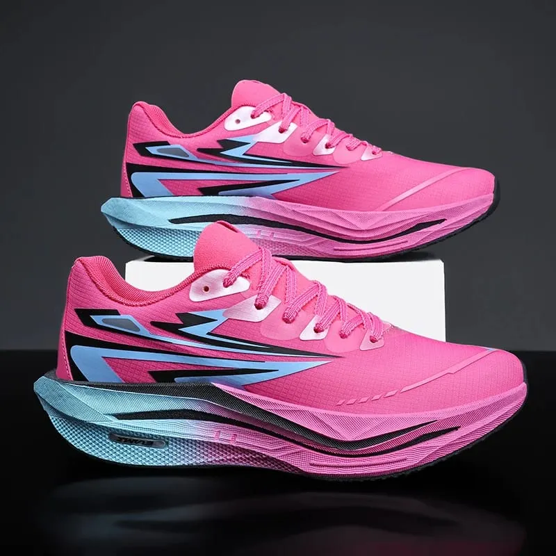 Running Shoes Men Sports Carbon Board Marathon Speciality Breathable Lightweight Women's Comfortable Athletic Nonskid Sneakers — image 5