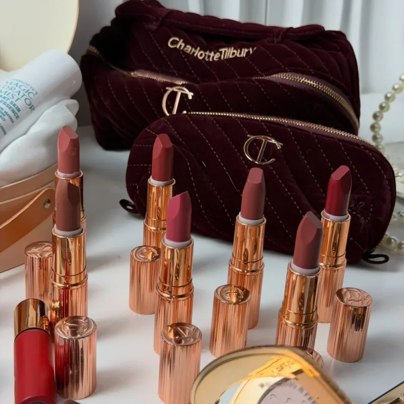 Charlotte Tilbury Bagong Pillow Talk Big Lip Plumpgasm Lip Cheat Collagen Lip Bath CT Lipliner Makeup Lipstick Moisturize Lip Gloss — image 7