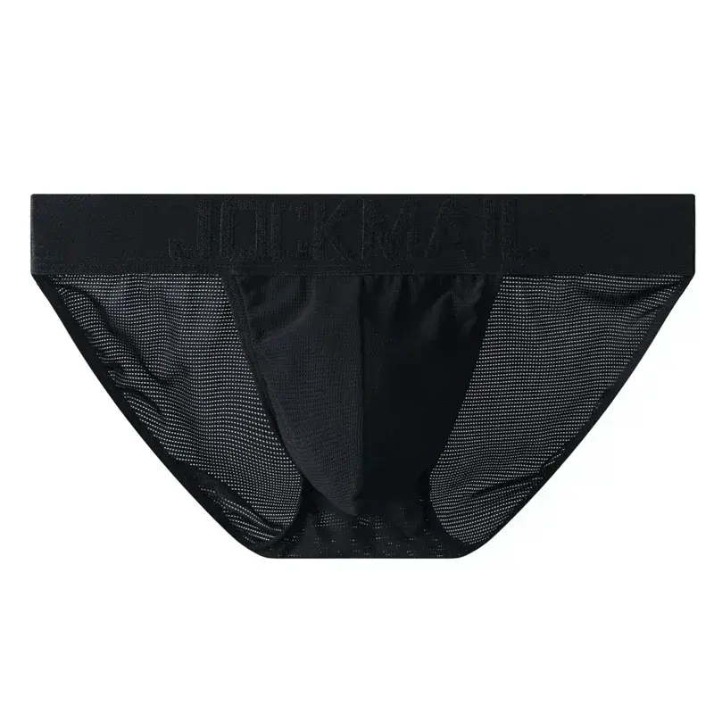 Man's Underwear Briefs Underpants Nylon Mesh Quick Dry Men's Briefs Bikini Slip Men's Tanga Briefs Jockstrap Gay Underwear — image 11