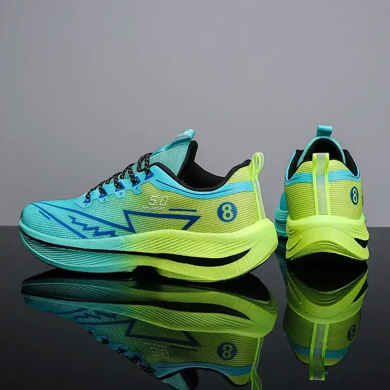Men Sports Running Shoes Casual Marathon Lightweight Women's Comfortable Athletic Nonskid Walking Sneakers Outdoors Couple Shoes — image 8