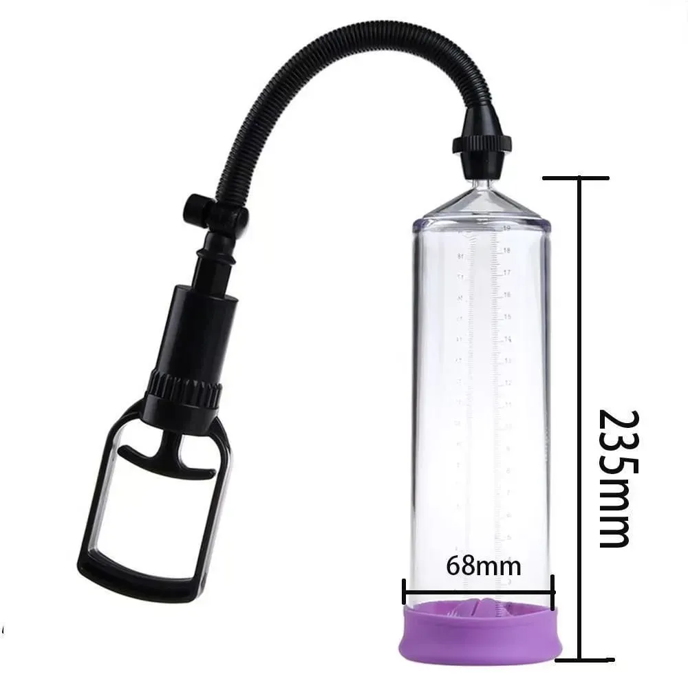 Sleeve Cylinder Flask Part Accessories for Penis Pump Replacement for Dick Extender Stretcher Vacuum Pumps Adult Sex Toys Men — image 5