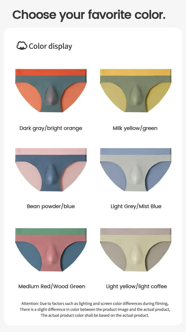 Men's ice silk seamless underwear 3D punch mold triangular underpants summer thin bottom pants Men's sports shorts — image 13