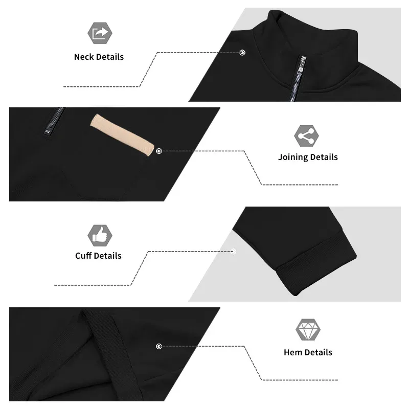 Men 2026 Autumn Winter Hot Item Fleece Lined Stand Collar Loose Vintage Sweatshirt Casual Commuter Fashion Male Daily Outerwear