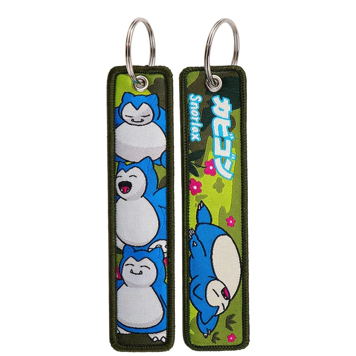 HOT Sale Pokémon Anime Monsters Keychain for Cars Backpack Key Holders Embroidery Keyrings Key Tag Jet Tag Accessories Gif 1pcts — image 5