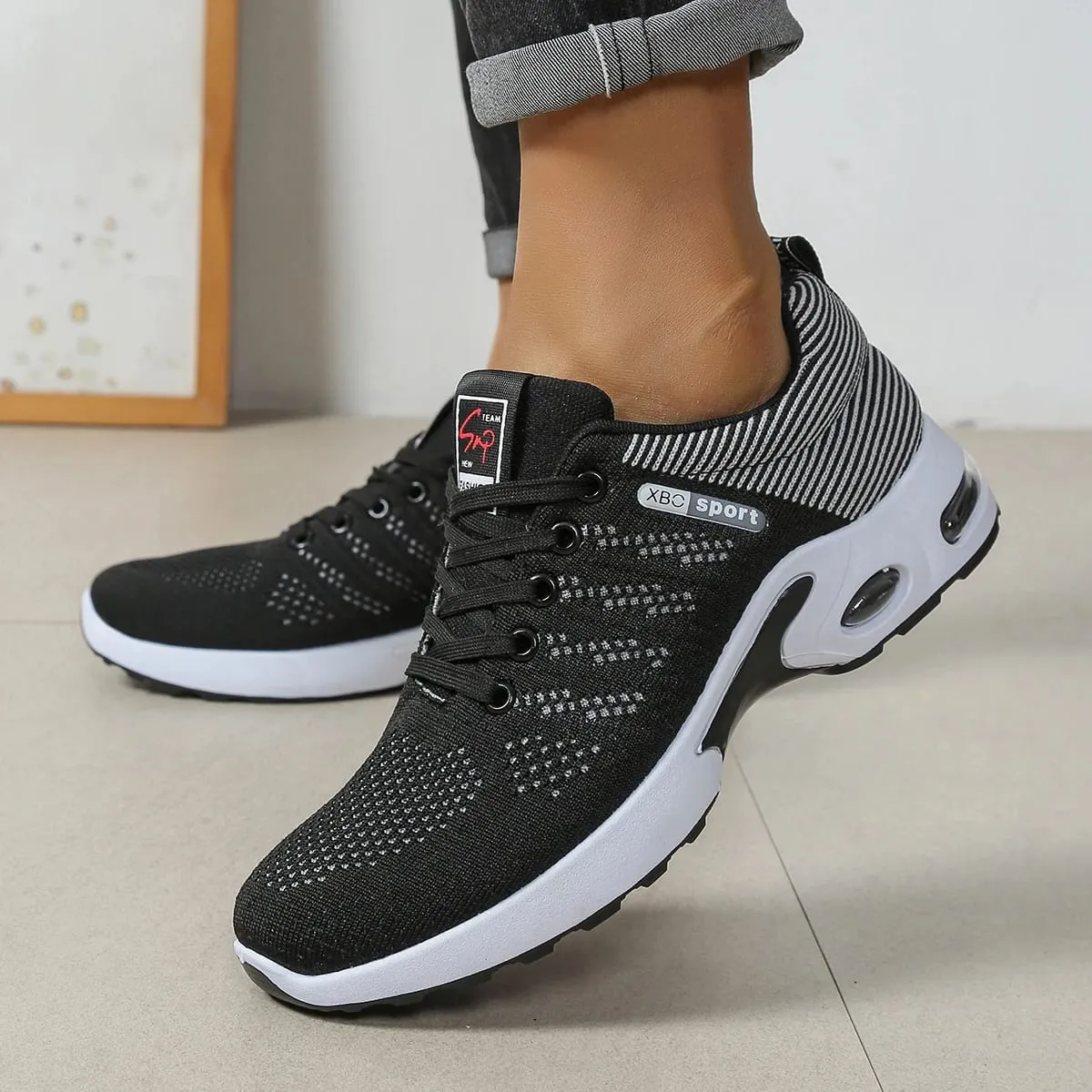 Men's Shoes Fashion Super Breathable Lace-Up Running Shoes - Non-slip Durable and Pillow Comfort - Men's Fashion Sneakers — image 6