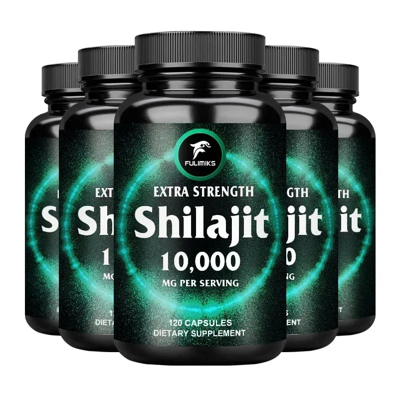 Fulimiks Shilajit 10000mg Caapsules with Pure Himalayan Extract & Fulvic Acid Support Daily Vitality Stamina Overall Health — image 12