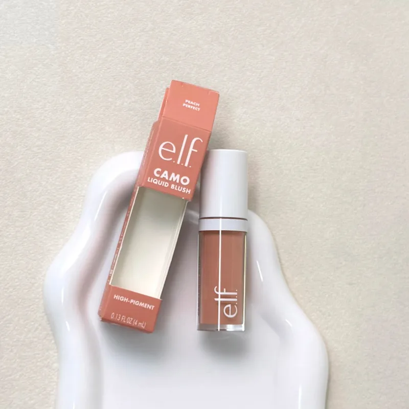 Bán chạy nhất Elf công dụng kép Liquid Blush Lip Gloss Dưỡng ẩm liên tục Tạo bột làm sáng tự nhiên Mỹ phẩm Blusher dạng lỏng