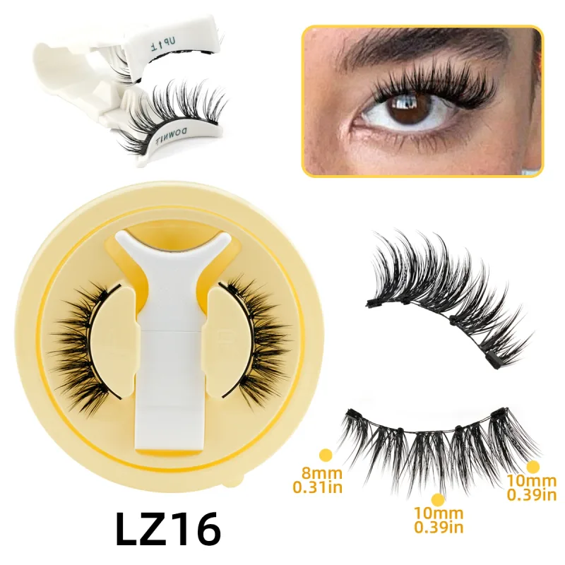 1 Pair New Magnetic Eyelashes Set With Tweezers Makeup Natural Light Eyelash Extension Tools Reusable False Eye Lashes — image 17