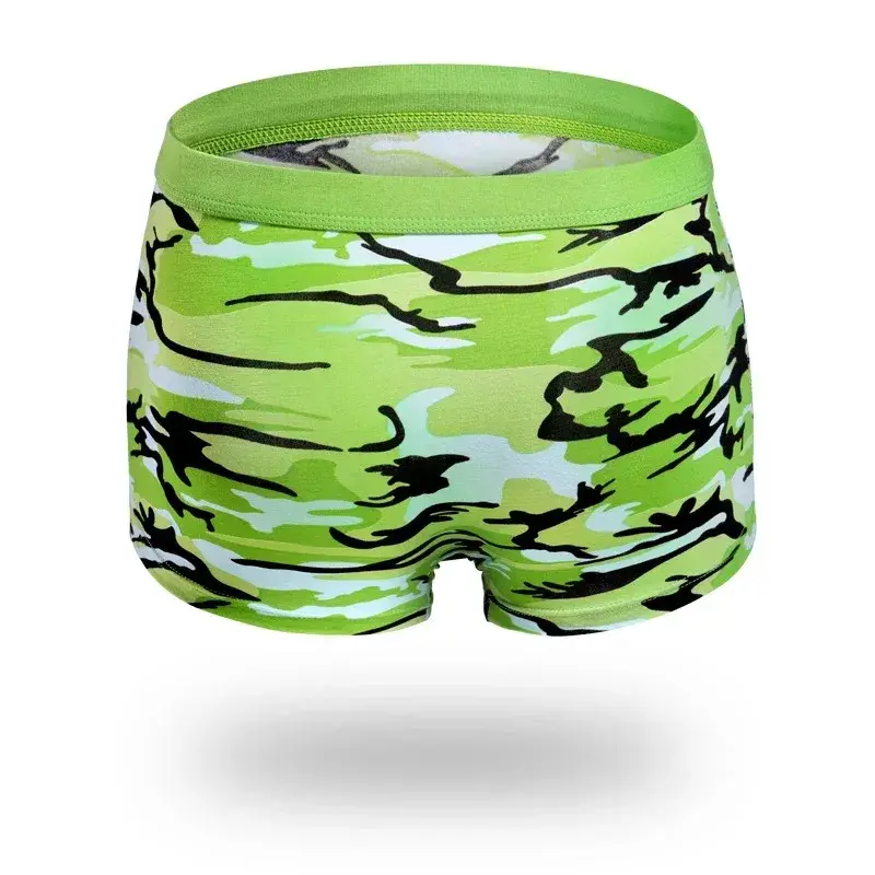 4Pcs Camouflage Boxer Men Underwear High-quality Bamboo Fiber High Elasticity Sexy Men Boxer Shorts Underwear Hombre Underpants — image 5