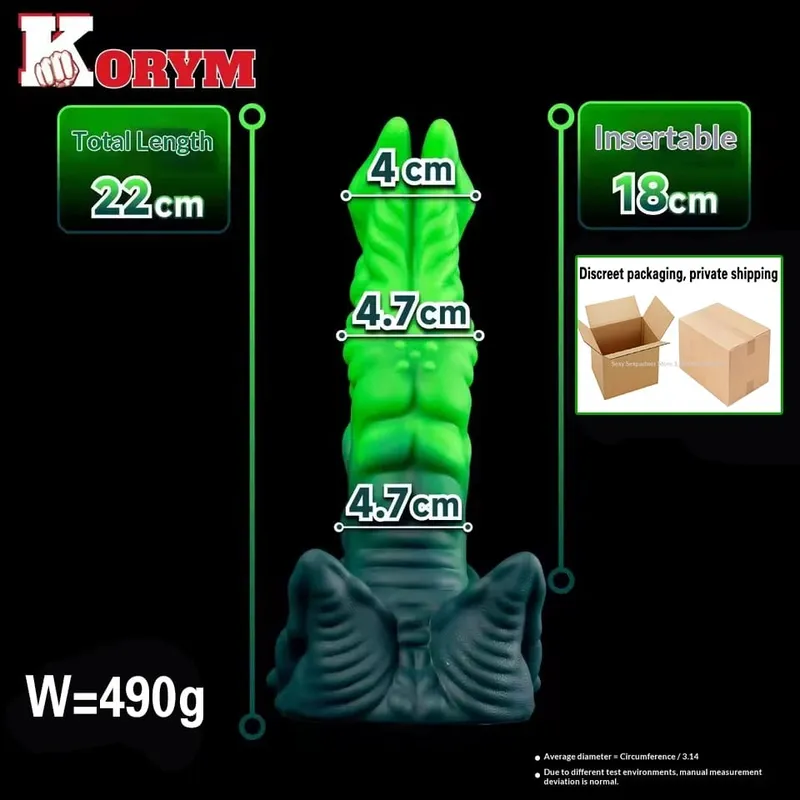 Big Anal Dildos Adult Sex Toys for Women Demon Monster Dildo Silicone Buttplug G-spot Masturbation Anal Dilation Anal Plug 18+ — image 11