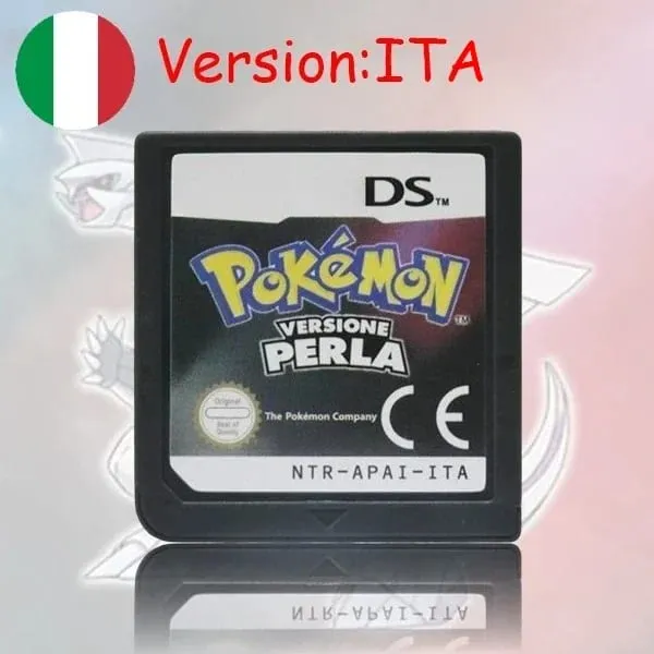Pokemon Series DS ตลับเกม Diamond Platinum Pearl HeartGold SoulSilver สีดำสีขาวหลายภาษาสำหรับ NDS/2DS — image 23