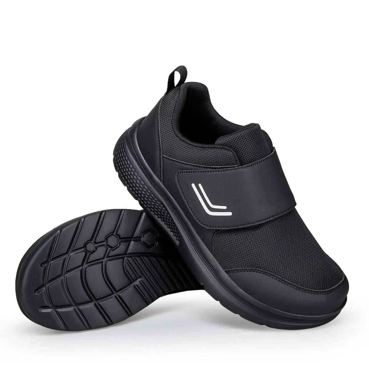 Extra Wide Men's Orthopedic Diabetic Shoes for Elderly Orthopedics Feet Swollen Adjustable Easy Top Walking Shoes Sneakers — image 2