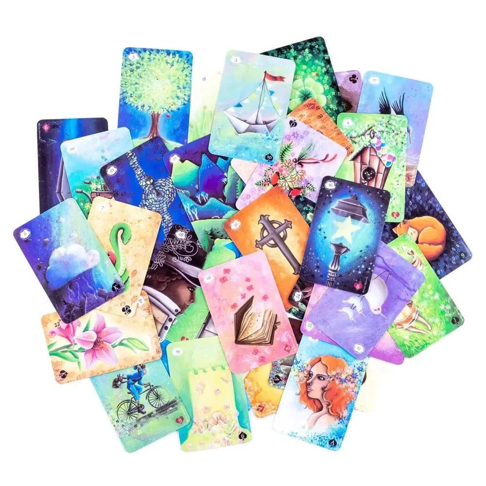 Tanis Lenormand by Celia Melesville Spirit of the animals Light Visions Tarot Messages From Your Angels oracle deck