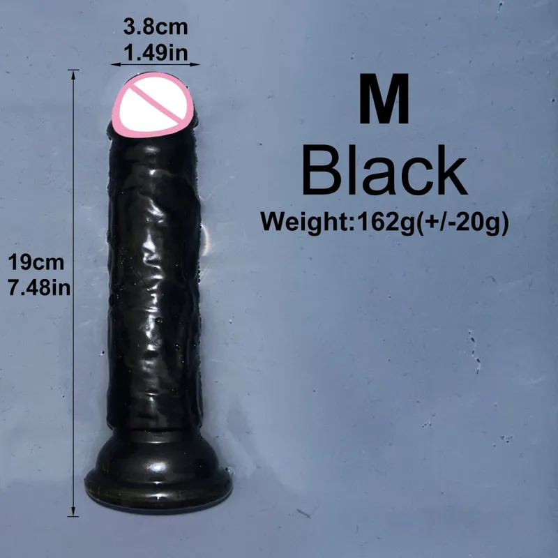 Ucuz 5 Renk Küçük Şeffaf Yapay Penis Vantuz Jöle Dick Kadın Erotik Anal Seks Oyuncakları Yumuşak Klitoris Vajinal Masturbators Penis — image 29