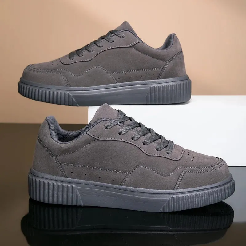 Unisex Sneakers Casual Board Shoes Men Chunky Platform Footwear Women Classic Lace Up Skate Shoes Lightweight Trendy Sneakers — image 5