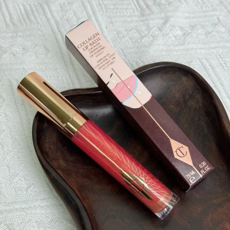 Charlotte Tilbury Bagong Pillow Talk Big Lip Plumpgasm Lip Cheat Collagen Lip Bath CT Lipliner Makeup Lipstick Moisturize Lip Gloss — image 18