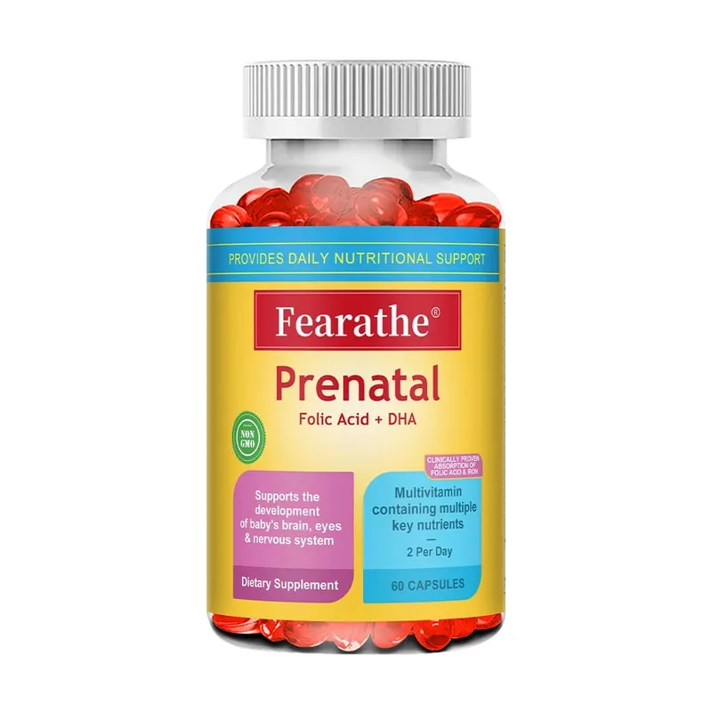 Prenatal Multivitamin with Biotin and Folic Acid for Enhanced Nutrient Absorption Gluten-free Non-GMO 120 Capsules — image 8