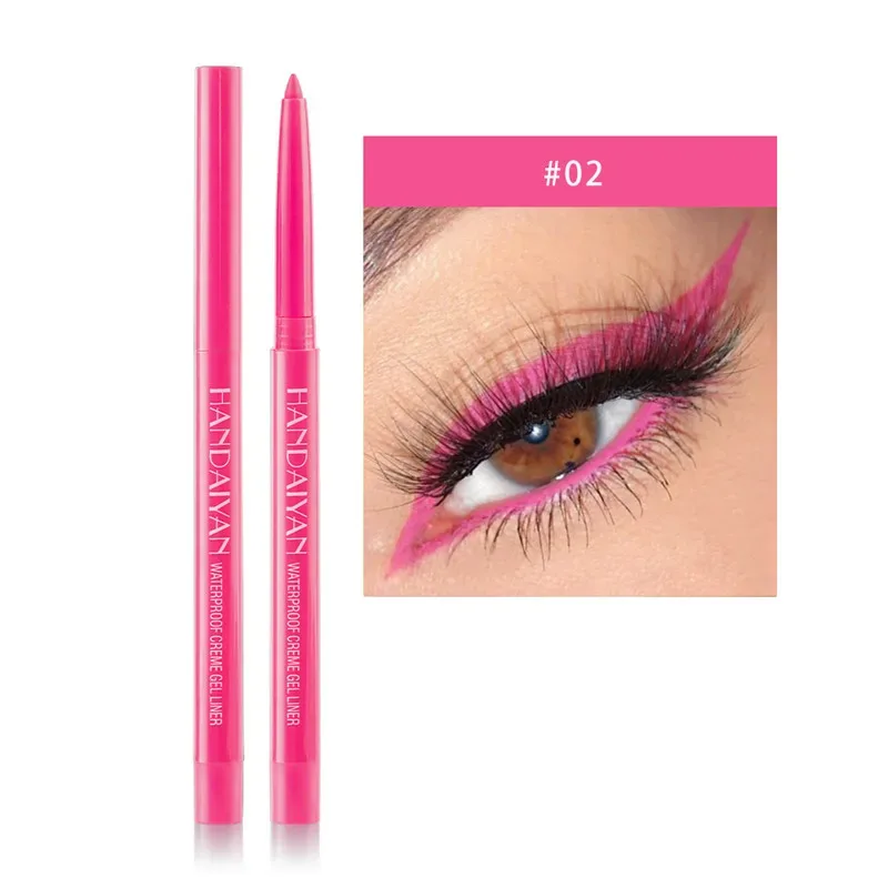 20 Colors Matte Eyeliner Waterproof Long Lasting Gel Liner Easy To Use Rotatable Eyeliner Colorful Eye Liner Eyes Makeup Tools — image 9