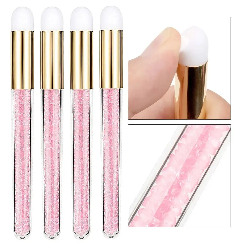 50Pcs Soft Eyelash Extension Cleaning Brush Lash Shampoo Eyebrow Nose Exfoliating Cleansing Makeup Remover Beauty Care Supplies