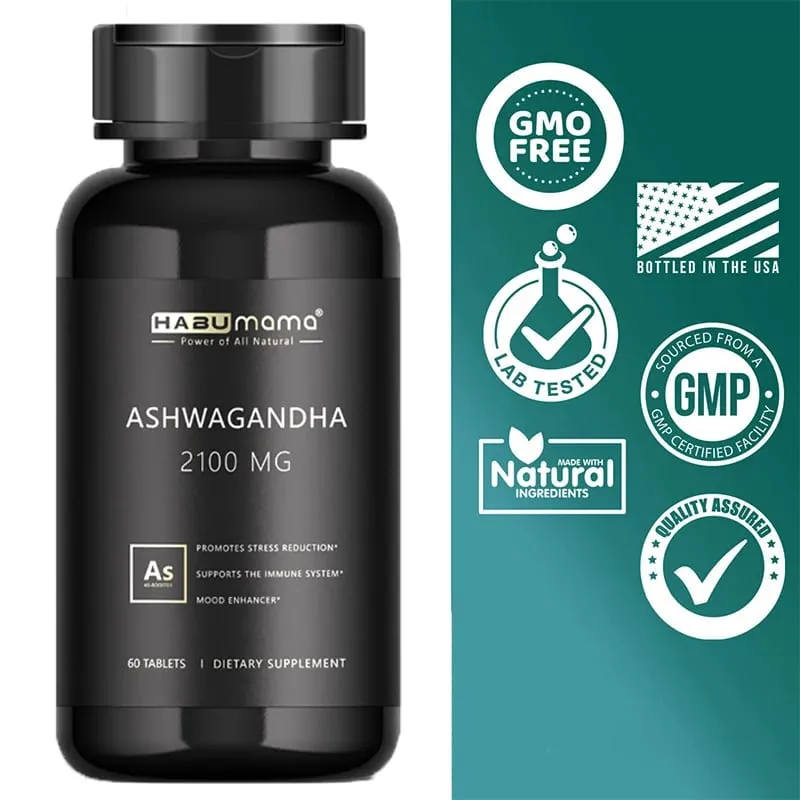 อาหารเสริมพลังงาน Ashwagandha ดั้งเดิมที่ไม่ใช่จีเอ็มโอรองรับพลังการเจริญพันธุ์ตามธรรมชาติ — image 1