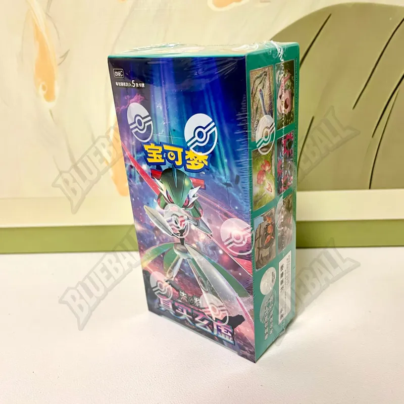 Оригинальный пакет с драгоценными камнями Pokemon Scarlet Violet Vol6, тонкая коробка TCG, коллекционные боевые коллекционные карточки, упрощенная китайская версия, игрушки в подарок — image 9