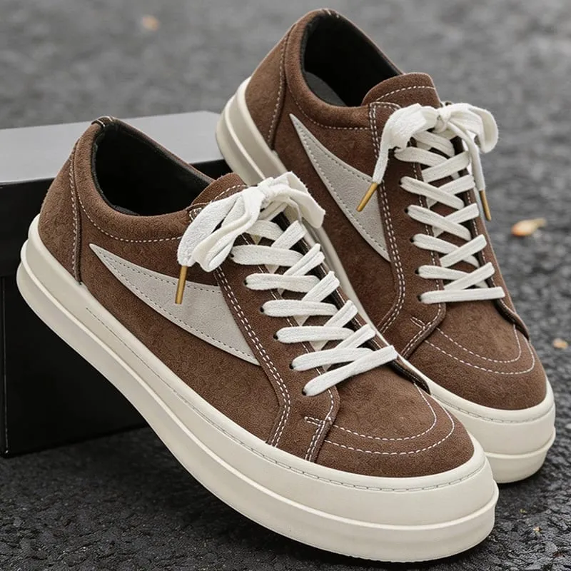 New Arrival Mens Casual Shoes Platform Male Sneakers Stylish Vulcanized Shoes for Man Hot Sale Casual Footwear Skateboard Shoes — image 5