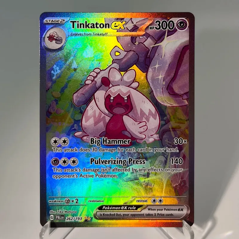 OBF PAL ASR Cards PTCG4-B EX Rainbow Ninetales Cleffa Charizard Rare Collection Battle Toys Gifts for Hobbies — image 27