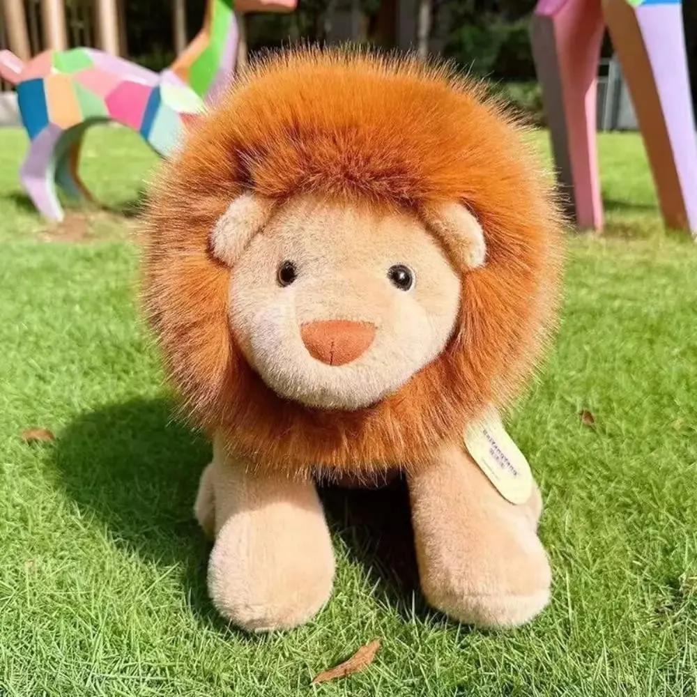 Creative Gift Soft Lion Stuffed Animal Plush Pillow Emotional Support Cute Plush Toy 15.8inch Stuffed Toys