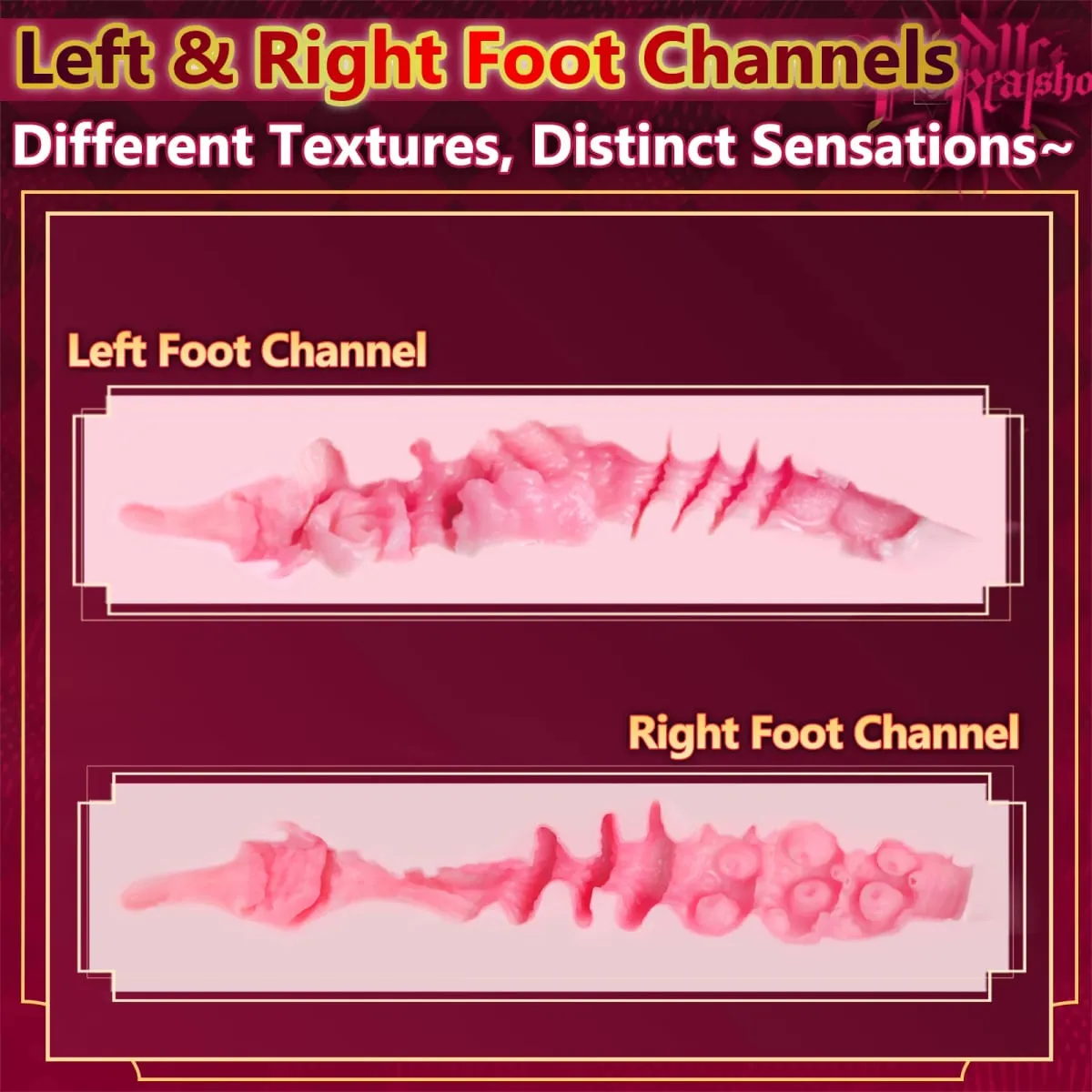 YUU Anime Foot Artificial Vagin Masturbator for Male Masturbation Pocket Pussy Soft Sex Toys for Men Footjob Lifelike Foot Desig — image 4