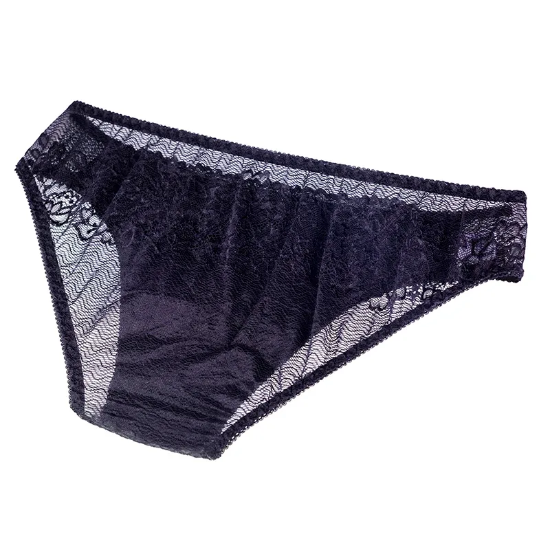 New Hot Men Sexy Briefs Sissy Pouch Panties Fashion Shorts Pants Lingerie Lace Men's Breathable Underwear Underwear Gays — image 19