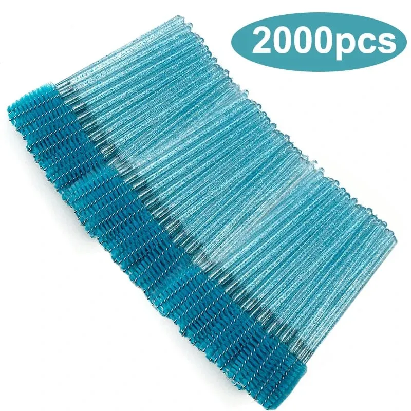 Atacado escova de cílios varinhas de rímel atacado carretéis sobrancelha chicote escovas de limpeza aplicador ferramentas de maquiagem 50/1000/2000 pçs — image 16