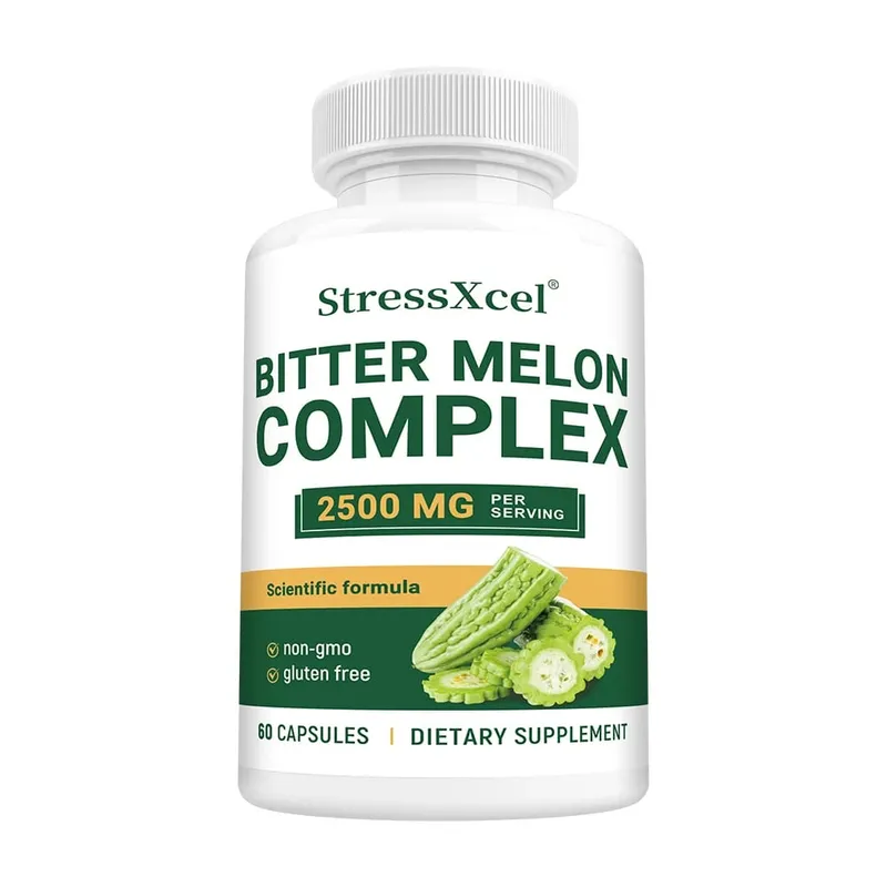 Bitter Melon Extract 2500mg Capsules Supports Blood Sugar Balance Metabolism Digestion Metabolism Skin Health & Detox — image 10