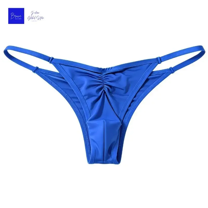 US-Größe Herren Eisseide Tangas Slips Sexy Low-Rise G-String Atmungsaktiv Nahtlos T-Back Sport Fitness Unterwäsche Plus Size