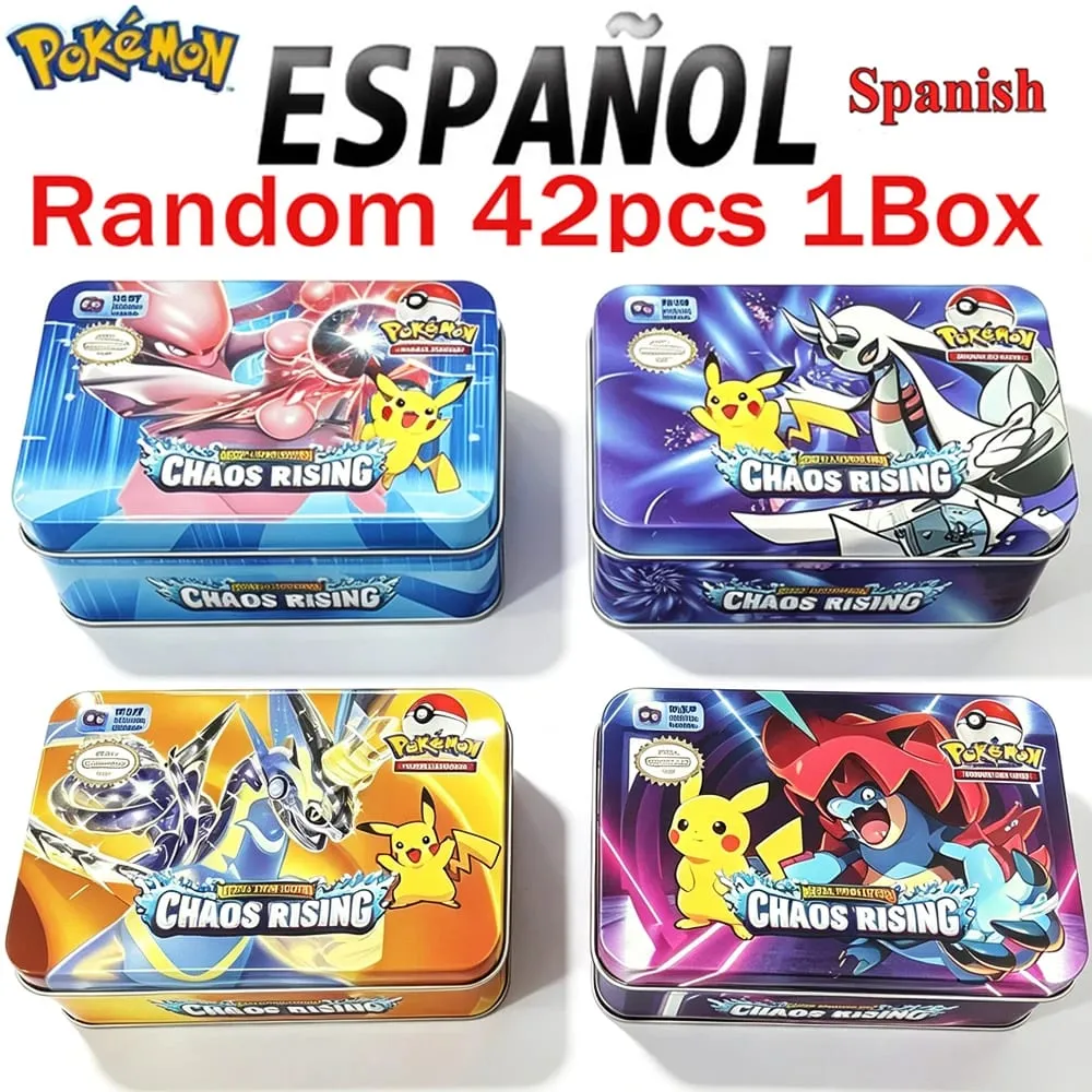 42pcs Pokémon Cards Battle Toys Lost Origin Pokémon Box with Anime Bank Pokémon Game Cards MEGA EVOLUTION for Childre — image 6