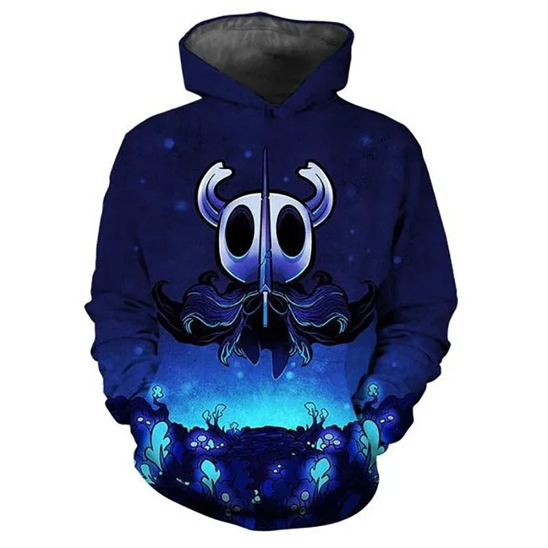 Hollow Knight Game 3D Print Hoodies Men Women Casual Fashion Oversized Sweatshirts Hoodie Harajuku Pullovers Tracksuit Clothing — image 4